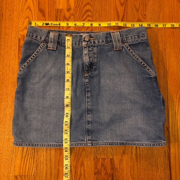 Vintage Old Navy Carpenter MicroMini (Jean) Skirt - Picture 4 of 5